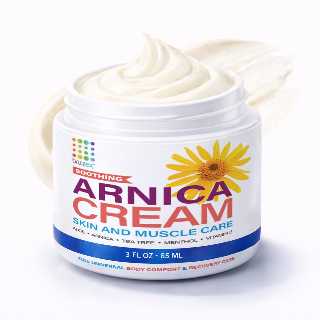 Amazon.com: Arnica Cream Massage Cream with Aloe Vera & Tea Tree
